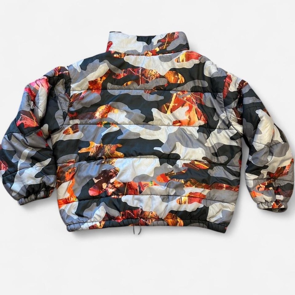 Artistix Men’s Camouflage Short Puffer Jacket ptp 27 - Picture 2 of 9